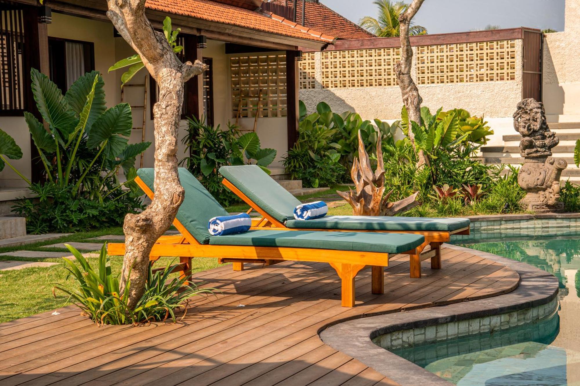 Tut Winten Villa Ubud エクステリア 写真